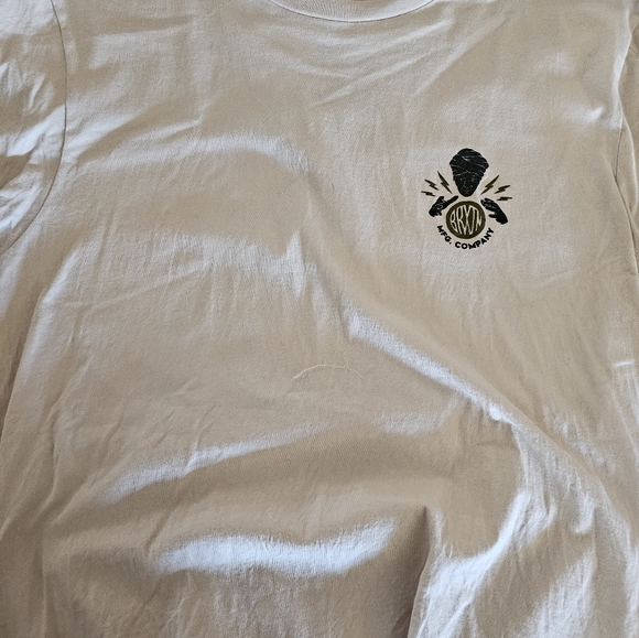 Tan Brixton Seer t-shirt Size Large - Picture 2 of 2